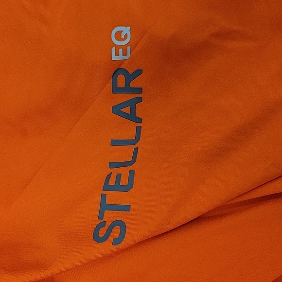 Stellar Equipment Long Sleeve Performance Shirt. Mens Sz Large orange - Picture 5 of 7